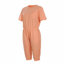 قم بتحميل الصورة إلى عارض الصور، Caretex BH - 001 Alzheimer ve Demans Hastaları İçin Bacak Fermuarlı Kadın Hasta Bakım Tulumu - Medtex by Texmart