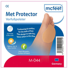 Görseli galeri görüntüleyiciye yükleyin, Mcfeet Metatars Koruma Met Protector Silikon&Tekstil Small 1 çift