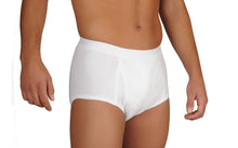 Görseli galeri görüntüleyiciye yükleyin, Caretex Brief Hafif Emici, Yıkanabilir ve Sıvı Geçirmez Erkek Emici Külot - Medtex by Texmart