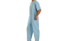 قم بتحميل الصورة إلى عارض الصور، Caretex EH - 30 F Alzheimer ve Demans Hastaları İçin Sırt ve Bacak Fermuarlı Erkek Hasta Bakım Tulumu - Medtex by Texmart