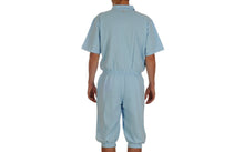 Load image into Gallery viewer, Caretex EH - 40 Alzheimer ve Demans Hastaları İçin Bacak Fermuarlı Erkek Hasta Bakım Tulumu - Medtex by Texmart