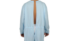 قم بتحميل الصورة إلى عارض الصور، Caretex EHL 5&EH 04 Alzheimer ve Demans Hastaları İçin Sırt Fermuarlı Erkek Hasta Bakım Tulumu - Medtex by Texmart