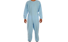 قم بتحميل الصورة إلى عارض الصور، Caretex EHL 5&EH 04 Alzheimer ve Demans Hastaları İçin Sırt Fermuarlı Erkek Hasta Bakım Tulumu - Medtex by Texmart