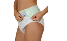 Görseli galeri görüntüleyiciye yükleyin, Caretex Orchis Hafif Emici, Yıkanabilir Kadın Emici Külot