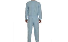 Görseli galeri görüntüleyiciye yükleyin, Caretex EH-30 Alzheimer ve Demans Hastaları İçin Sırt ve Bacak Fermuarlı Erkek Hasta Bakım Tulumu