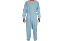 Görseli galeri görüntüleyiciye yükleyin, Caretex EHL 5&EH 04 Alzheimer ve Demans Hastaları İçin Sırt Fermuarlı Erkek Hasta Bakım Tulumu