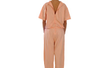 Görseli galeri görüntüleyiciye yükleyin, Caretex BH-04 Alzheimer ve Demans Hastaları İçin Sırt Fermuarlı Kadın Hasta Bakım Tulumu