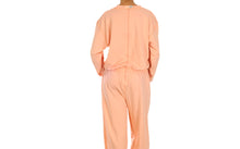 Görseli galeri görüntüleyiciye yükleyin, Caretex BH-30 B Alzheimer ve Demans Hastaları İçin Sırt ve Bacak Fermuarlı Kadın Hasta Bakım Tulumu