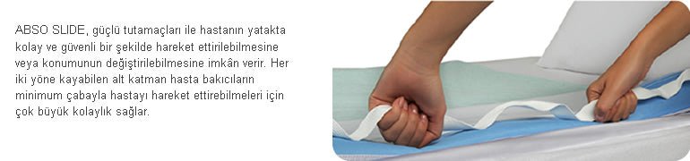 Caretex Abso Slide Sıvı Geçirmez ve Kaydırılabilir Hasta Transfer Pedi - Medtex by Texmart