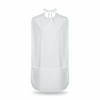 Caretex Caress C110 Yıkanabilir, Sıvı Geçirmez, Bağcıklı ve Cepli Yetişkin Yemek Önlüğü  - Medtex by Texmart