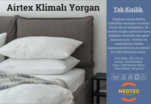 Görseli galeri görüntüleyiciye yükleyin, Medtex Airtex Klimalı Yorgan
