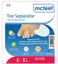 Görseli galeri görüntüleyiciye yükleyin, Mcfeet Silikon Parmak Ayırıcı Yaprak
