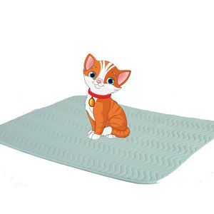 Caretex Abso Eco Kediler için Sıvı Geçirmez,Yıkanabilir Çiş Pedi