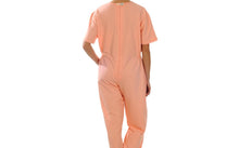 قم بتحميل الصورة إلى عارض الصور، Caretex BH - 04 Alzheimer ve Demans Hastaları İçin Sırt Fermuarlı Kadın Hasta Bakım Tulumu - Medtex by Texmart
