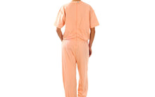 قم بتحميل الصورة إلى عارض الصور، Caretex BH - 30 Alzheimer ve Demans Hastaları İçin Sırt ve Bacak Fermuarlı Kadın Hasta Bakım Tulumu - Medtex by Texmart
