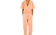 قم بتحميل الصورة إلى عارض الصور، Caretex BH - 30 Alzheimer ve Demans Hastaları İçin Sırt ve Bacak Fermuarlı Kadın Hasta Bakım Tulumu - Medtex by Texmart
