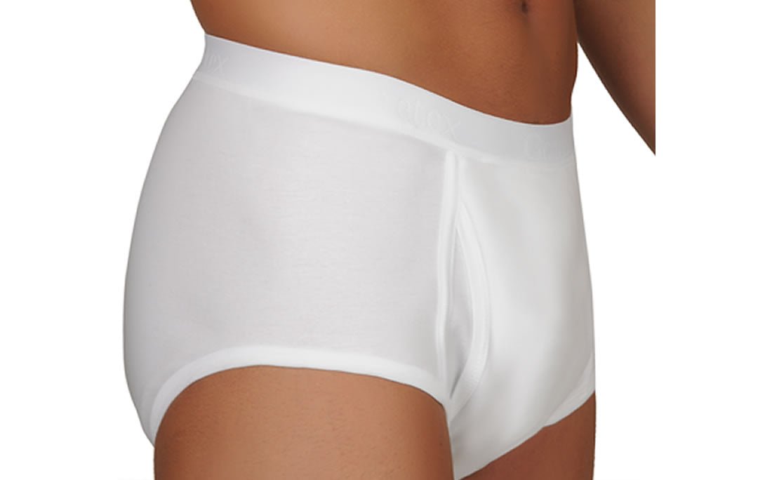 Caretex Brief Hafif Emici, Yıkanabilir ve Sıvı Geçirmez Erkek Emici Külot - Medtex by Texmart