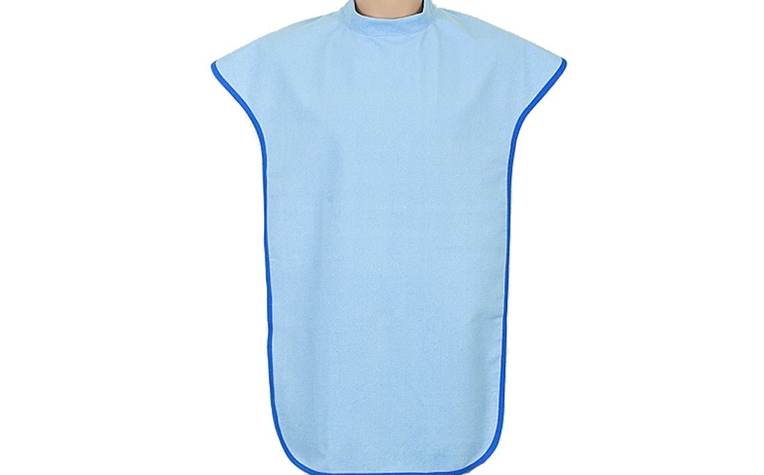 Caretex Caress G279 Yıkanabilir, Sıvı Geçirmez ve Bağcıklı Yetişkin Yemek Önlüğü - Medtex by Texmart