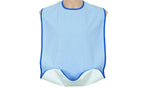 Caretex Caress G885 Yıkanabilir, Sıvı Geçirmez, Çıtçıtlı ve Cepli Yetişkin Yemek Önlüğü - Medtex by Texmart