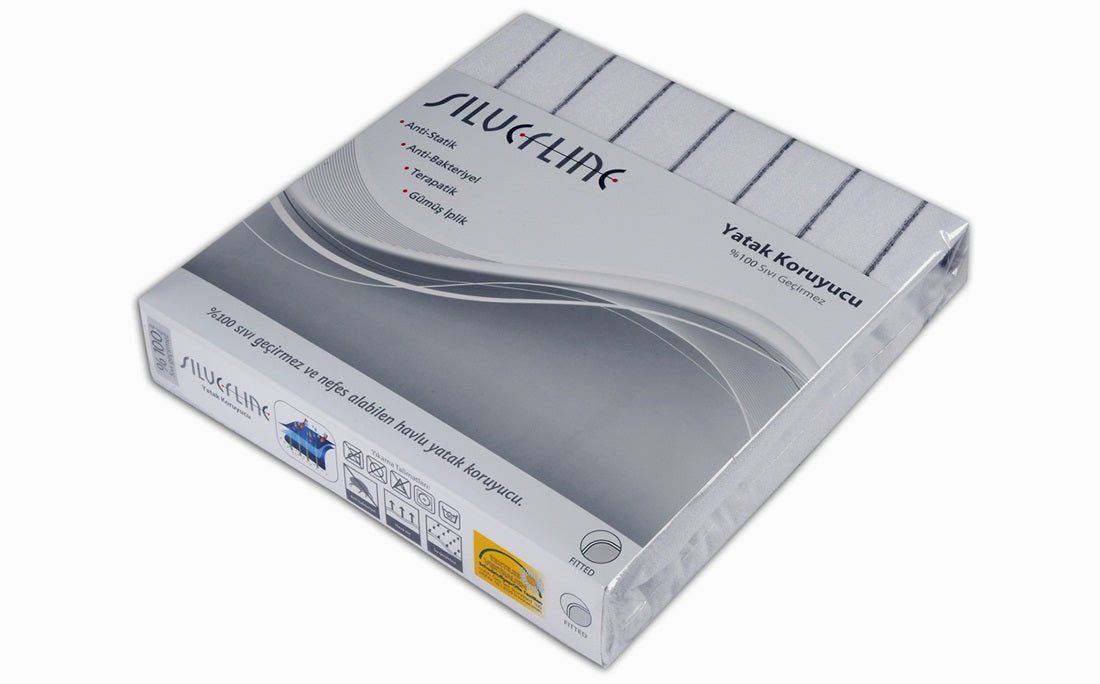 Caretex Silverline Antistatik,Antistres,Sıvı Geçirmez Yatak Alezi - Medtex by Texmart