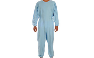 Medtex EHL 5 Alzheimer,Demans Hastaları İçin Sırt Fermuarlı Erkek Hasta Bakım Tulumu - Medtex by Texmart