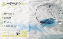 Görseli galeri görüntüleyiciye yükleyin, Caretex Abso Vinyl Yıkanabilir, Emici ve Sıvı Geçirmez Yatak Koruyucu
