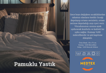 Görseli galeri görüntüleyiciye yükleyin, Medtex Mikro %100 Pamuklu Yastık
